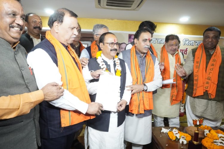 *भाजपा प्रदेश अध्यक्ष के नाम का ऐलान 10जनवरी से पहले:15 जिलाध्यक्ष के निर्वाचन की प्रक्रिया आज पूर्ण, शेष जिला अध्यक्षों का चुनाव 6 जनवरी तक*