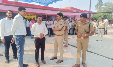 *बिल्हा जनपद में दूसरे चरण का मतदान खत्म, कलेक्टर एसपी ने किया मतदान केन्द्रो का निरिक्षण*