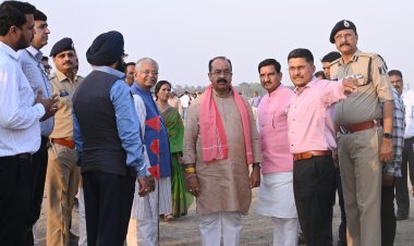 *प्रधानमंत्री  नरेंद्र मोदी की मोहभठ्ठा में 30 मार्च को आमसभा,केन्द्रीय राज्य मंत्री तोखन साहू और उप मुख्यमंत्री अरूण साव ने सभास्थल का लिया जायजा*