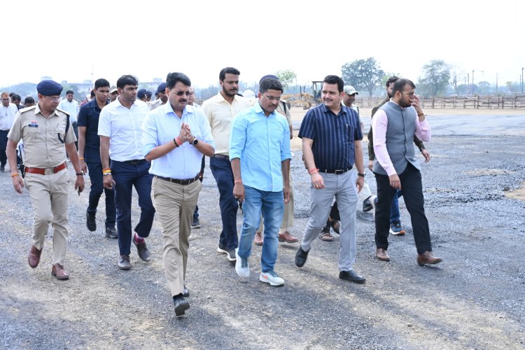 *बिलासपुर में प्रधानमंत्री का आगमन, सीएम सचिव ने तैयारियों का लिया जायजा,25 मार्च तक सभी तैयारी पूरा करने दिए निर्देश