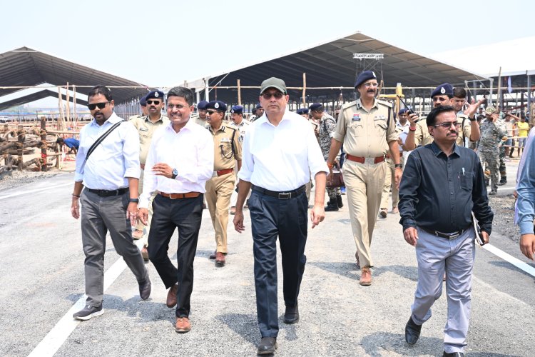 *मुख्य सचिव एवं डीजीपी ने बिलासपुर में प्रधानमंत्री के कार्यक्रम के तैयारियों का लिया जायजा!बिलासपुर के मोहभठ्ठा में 30 मार्च को आयोजित होगी आमसभा*
