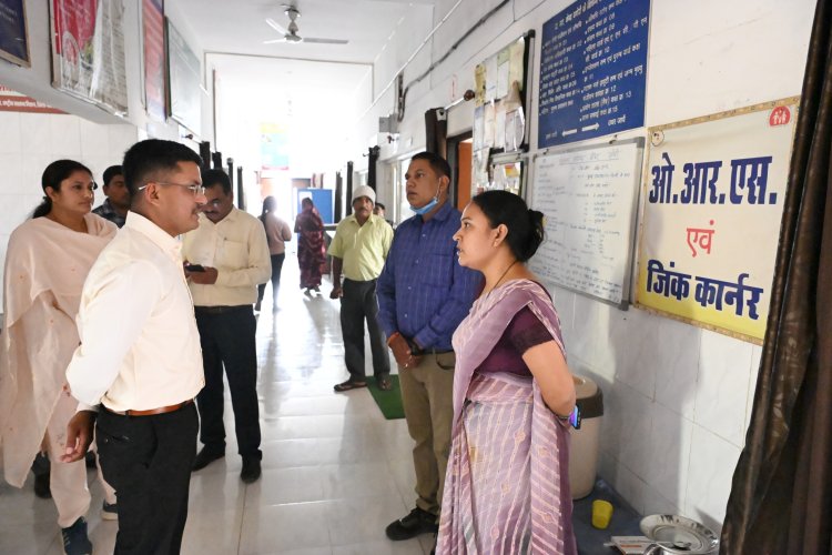 *सीपत, मस्तूरी, मल्हार के अस्पतालों का हो रहा कायाकल्प,कलेक्टर ने लिया जायज़ा,एक महीने में कार्य पूर्ण करने दिए निर्देश*