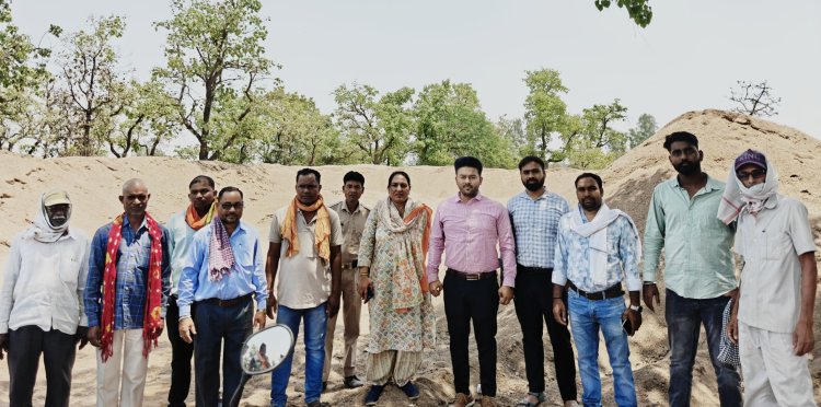 *एक हजार ट्रैकटर डंप रेत जप्त,कलेक्टर के निर्देश पर संयुक्त टीम की बड़ी कार्रवाई*