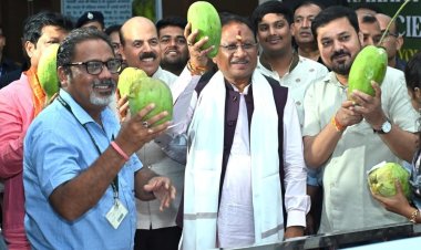 मुख्यमंत्री ने तीन दिवसीय राष्ट्रीय आम महोत्सव का किया शुभारंभ