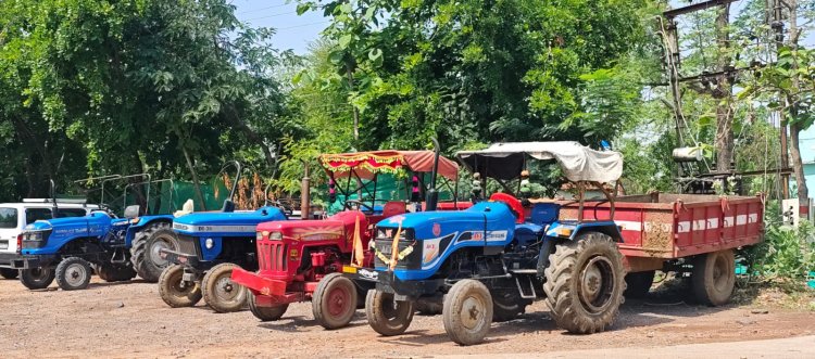 *खनिजो के अवैध उतखनन परिवहन पर 07 वाहन जप्त**