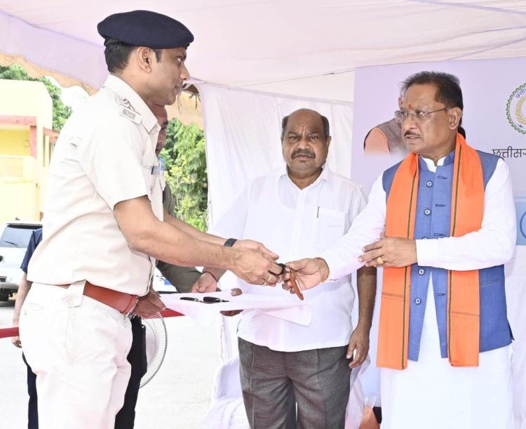 सड़क परिवहन और यातायात को सुरक्षित और सुगम बनाना हमारी सर्वाेच्च प्राथमिकता: मुख्यमंत्री श्री साय