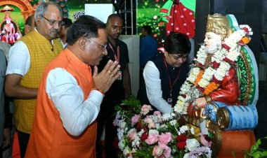CM Vishnu Deo Sai attends “Agrasen Jayanti Mahotsav 2025” at Agrasen Dham