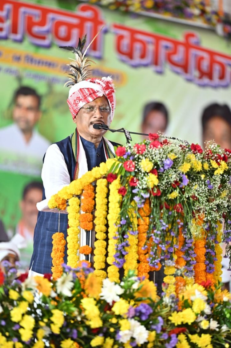 नई उद्योग नीति में बस्तर संभाग पर विशेष तौर पर फोकस : मुख्यमंत्री श्री विष्णु देव साय