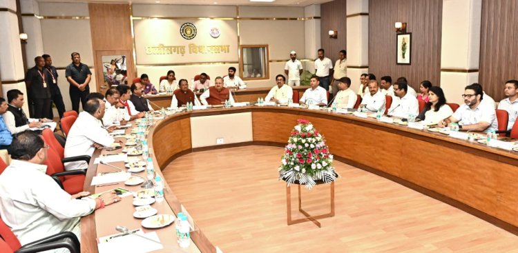 प्रधानमंत्री श्री नरेन्द्र मोदी के छत्तीसगढ़ आगमन की तैयारियों को लेकर उच्च स्तरीय बैठक सम्पन्न