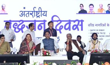 वृद्धजनों के सम्मान और कल्याण के लिए सरकार प्रतिबद्ध : मुख्यमंत्री श्री विष्णु देव साय
