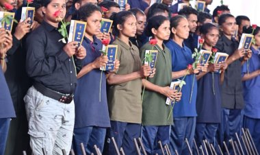 Historic Day in Bastar: CM Vishnu Deo Sai Welcomes Those Who Chose the Constitution Over the Gun