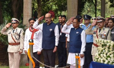 The Immortal Sacrifice of Our Martyrs Will Forever Illuminate the Path of Duty, Discipline and Devotion - Governor Shri Ramen Deka