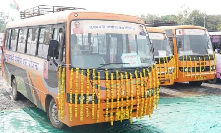 केंद्रीय गृह मंत्री श्री अमित शाह ने मुख्यमंत्री ग्रामीण बस योजना का किया शुभारंभ