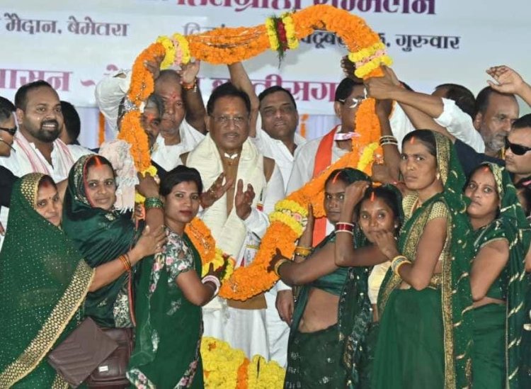 छत्तीसगढ़ के चहुंमुखी विकास के लिए हमारी सरकार प्रतिबद्ध : मुख्यमंत्री श्री विष्णु देव साय