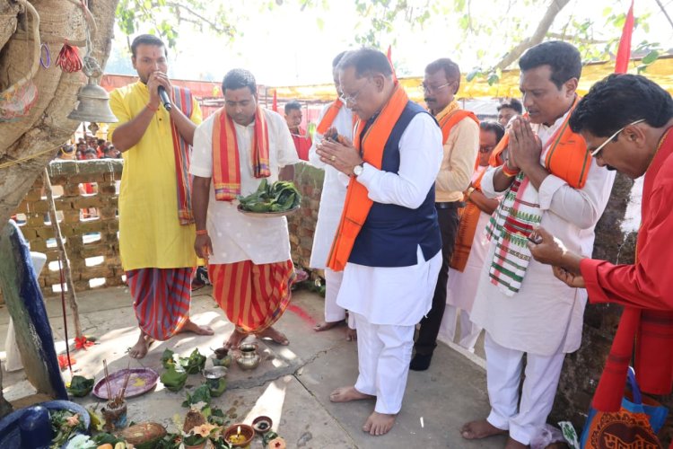 संतों की कृपा और जनता के विश्वास से ही संभव हुआ सुशासन का दीपोत्सव: मुख्यमंत्री श्री विष्णु देव साय