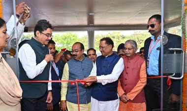 मुख्यमंत्री ने कोनी में नवीन संभागायुक्त कार्यालय का किया लोकार्पण