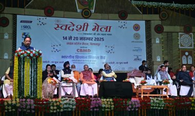 स्वदेशी मेला सिर्फ एक आयोजन नहीं, बल्कि हमारी अस्मिता और आत्मसम्मान का उत्सव भी - मुख्यमंत्री श्री विष्णुदेव साय