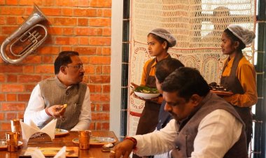 Chief Minister Shri Vishnu Deo Sai Inaugurates ‘Pandum Café’