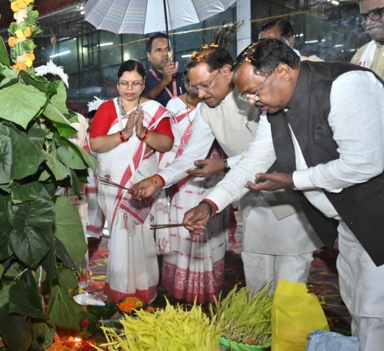 मुख्यमंत्री श्री साय करमा परब पर्व 2025 में हुए शामिल