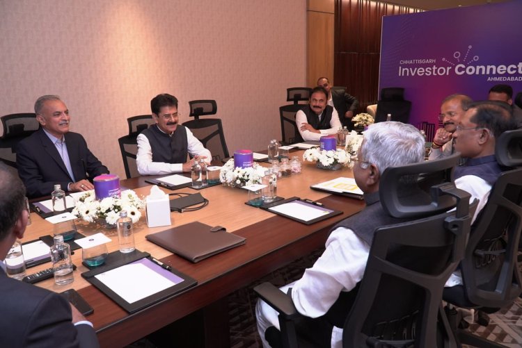 छत्तीसगढ़ और गुजरात के बीच विकास, तकनीक, संस्कृति और निवेश का नया अध्याय – मुख्यमंत्री विष्णु देव साय का गुजरात प्रवास रहा ऐतिहासिक और सार्थक