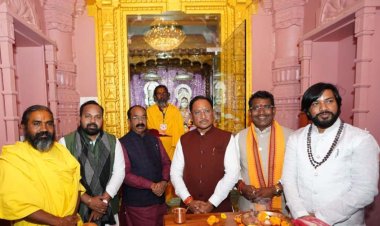 *जनसहभागिता से निर्मित भव्य श्रीरामजानकी मंदिर छत्तीसगढ़ की आस्था और एकजुटता का प्रतीक : मुख्यमंत्री श्री साय*